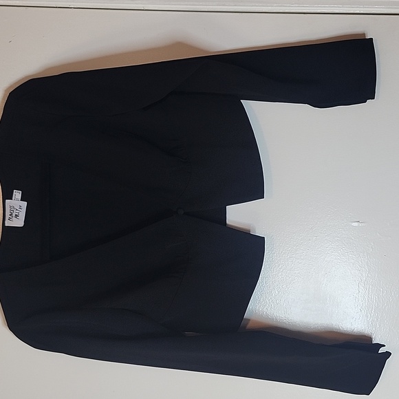 Princess Polly Black Cropped Cardigan - Picture 5 of 9